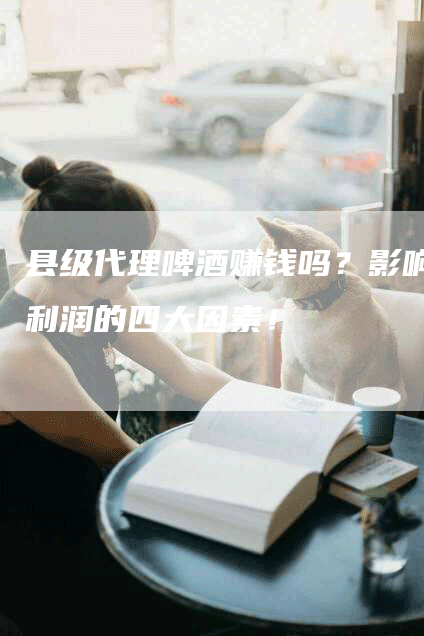 县级代理啤酒赚钱吗？影响利润的四大因素！
