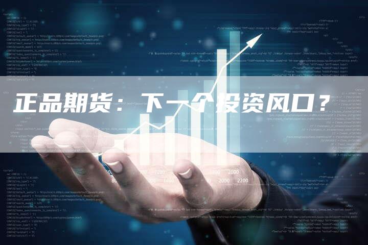 正品期货：下一个投资风口？