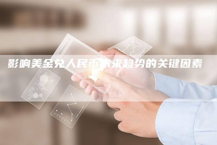 影响美金兑人民币未来趋势的关键因素