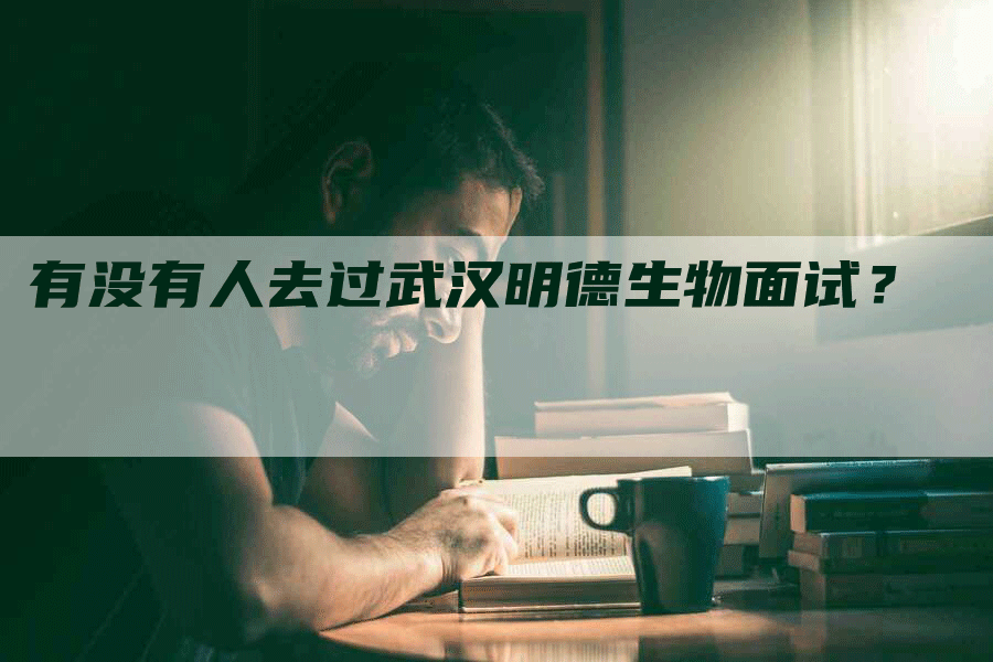 有没有人去过武汉明德生物面试？