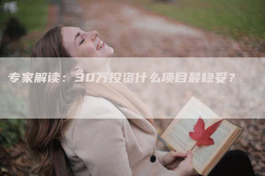 专家解读：30万投资什么项目最稳妥？